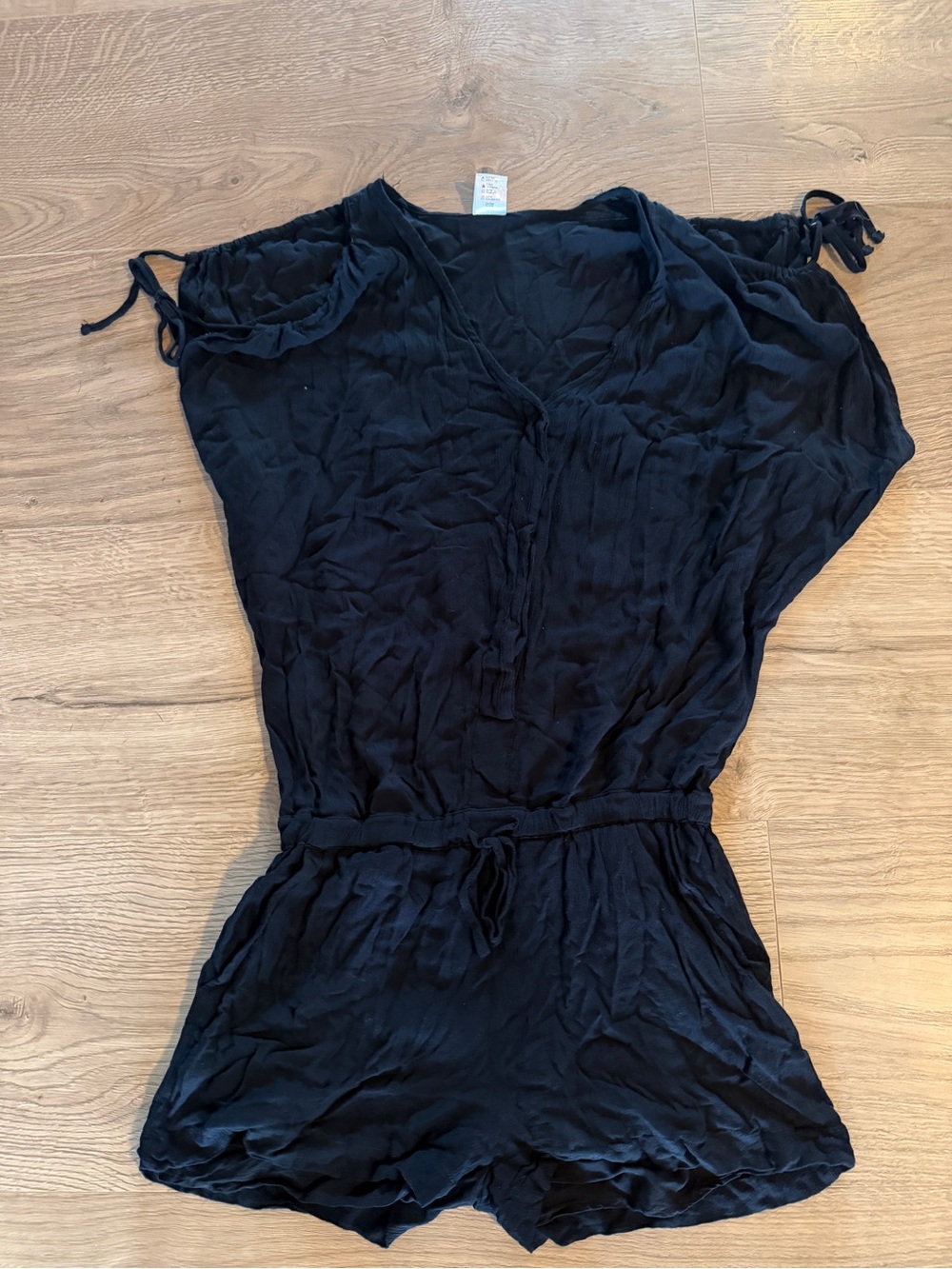 l*space Black Off-Shoulder Romper